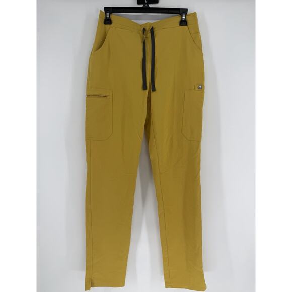 Figs Pants - FIGS Yola Scrub Pants Light Gold Womens Size Small/Tall Style# TW2000T PO# 1956